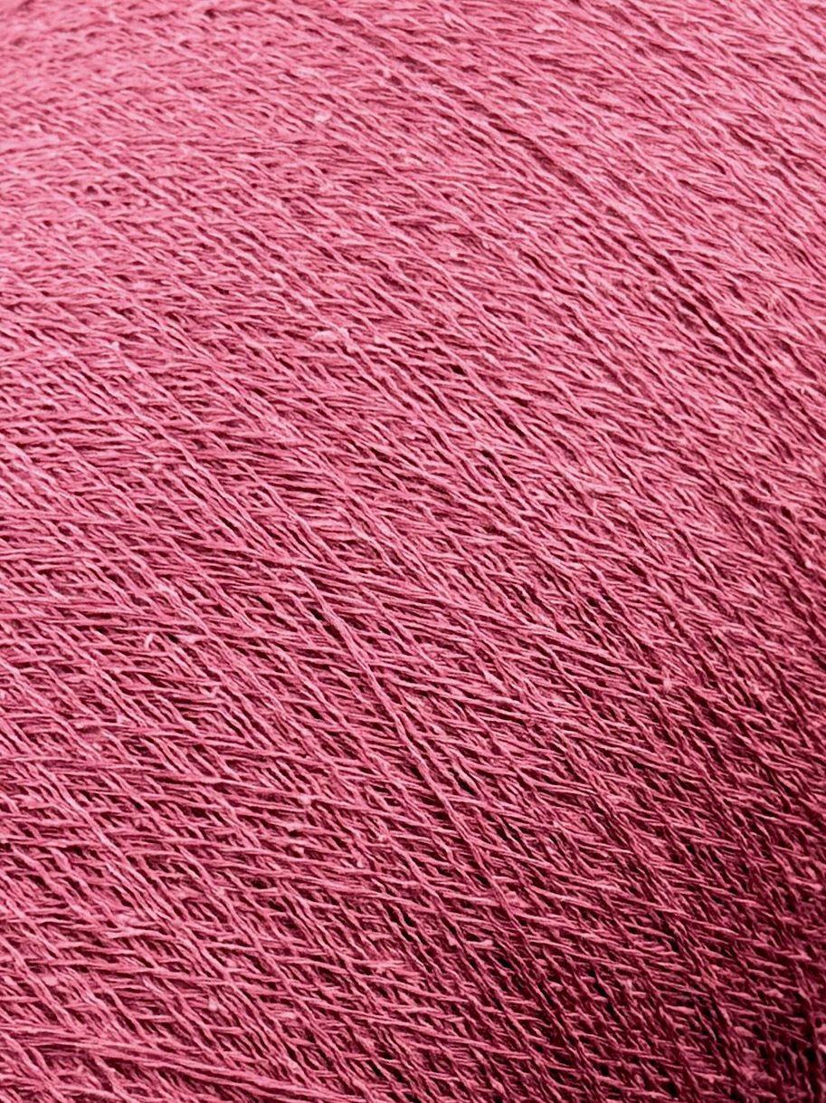 Toscano S.r.L. Art. Spezz 852 Nm 2/34 – Garn aus Seide, Baumwolle und Viskose col. 2214 Altrosa